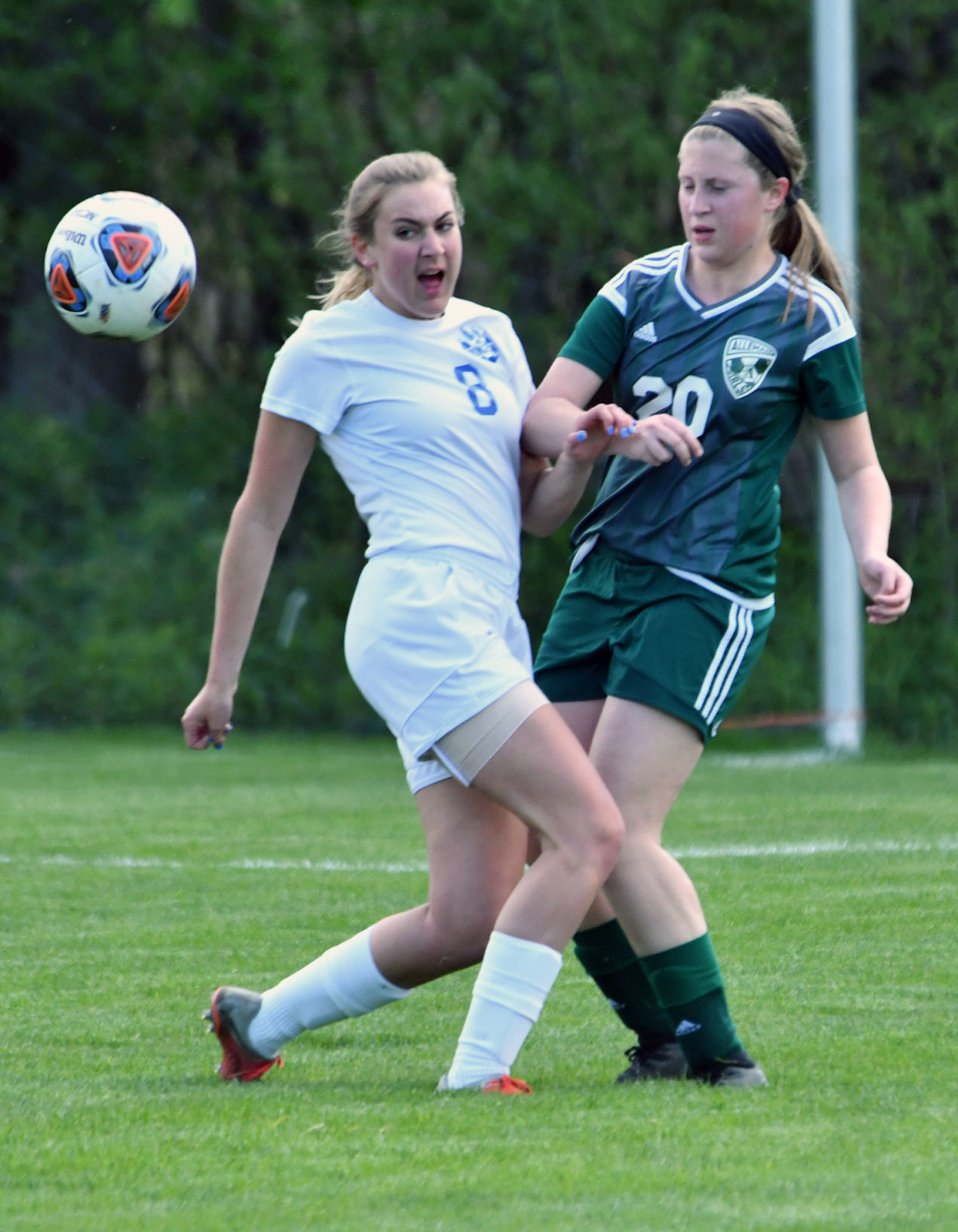 Alleman vs Princeton girls soccer.